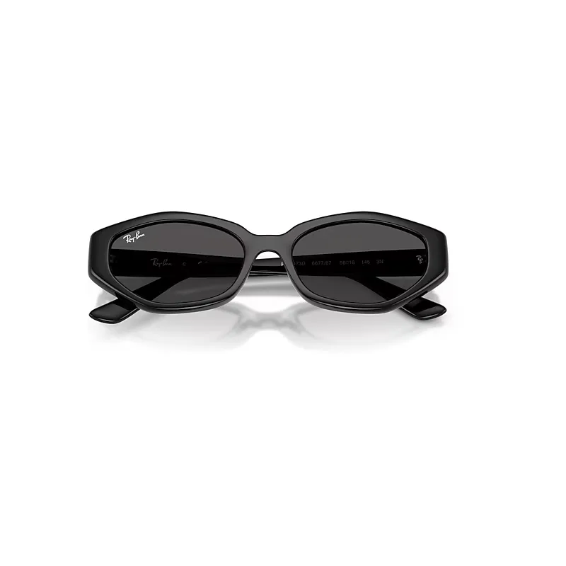 Rb4473d Sunglasses Black Frame Grey Lenses by Ray-Ban