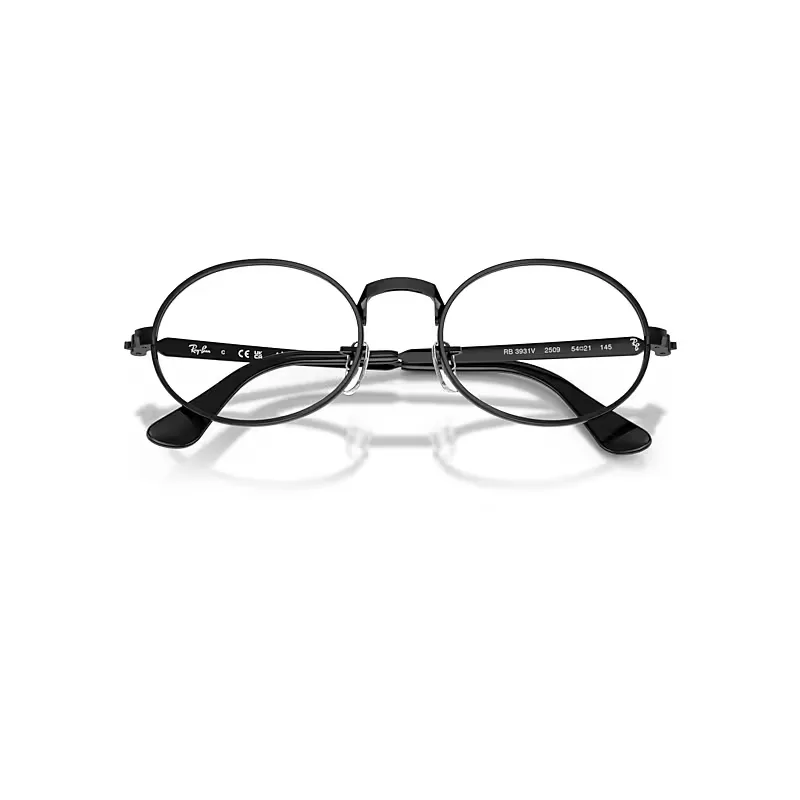 Rb3931v Optics by A$ap Rocky Eyeglasses Black Frame Clear Lenses Polarized by Ray-Ban
