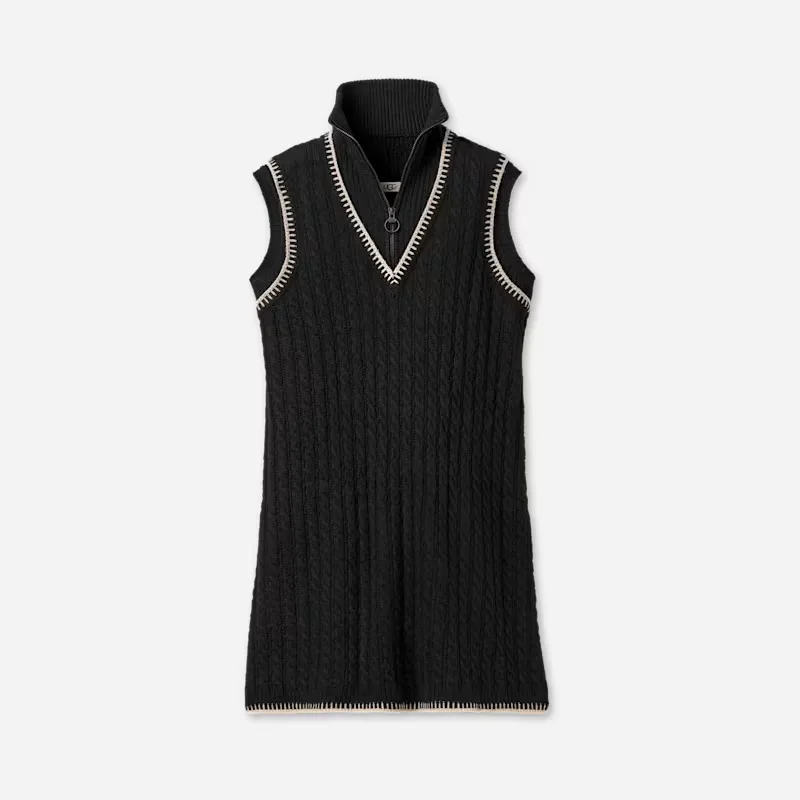 Rylynn Quarter-Zip Dress Tops by UGG