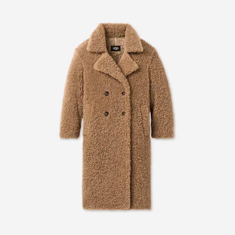 Gertrude Long Teddy Coat II by UGG