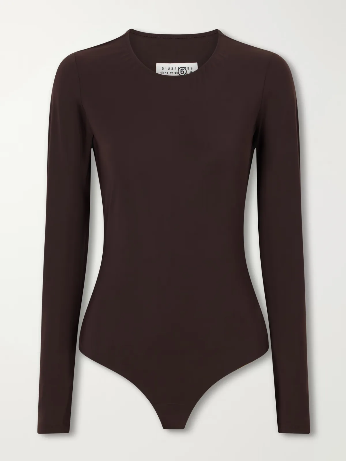 Stretch-Jersey Bodysuit by MM6 Maison Margiela