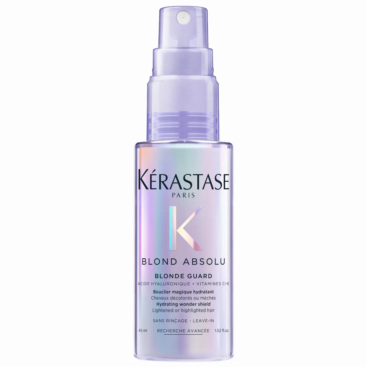 Mini Blond Absolu Blonde Guard Hydrating Leave-In Conditioner Spray with Hyaluronic Acid 1.52 oz/45 Ml by Kérastase
