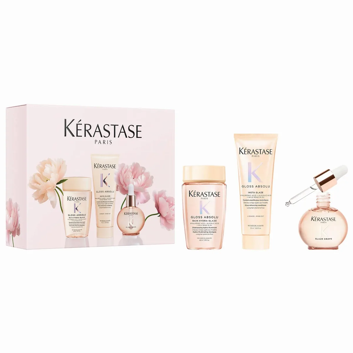 Gloss Absolu Anti-Frizz Hair Essentials Gift Set by Kérastase