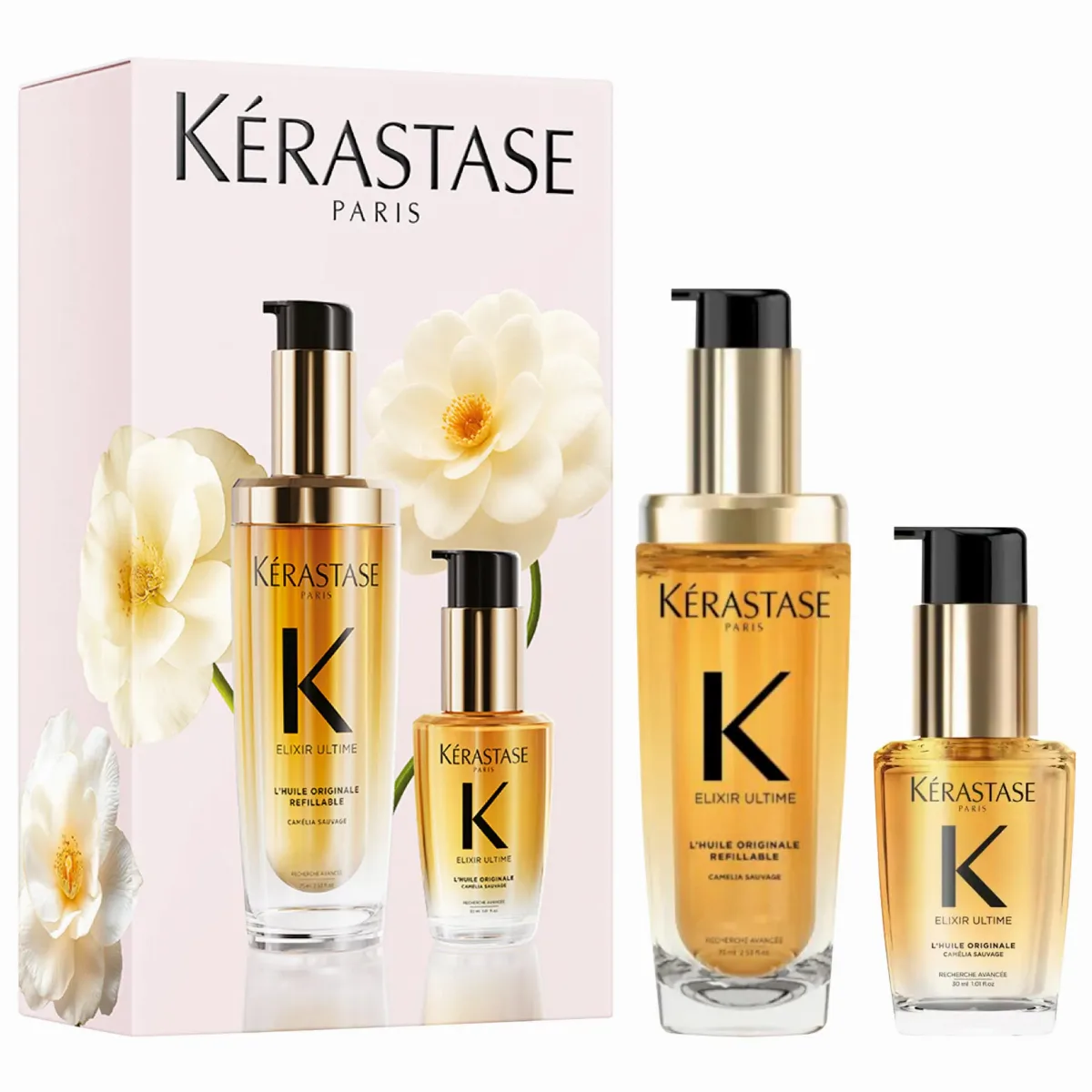 Elixir Ultime Hair Oil Duo Hair Gift Set by Kérastase