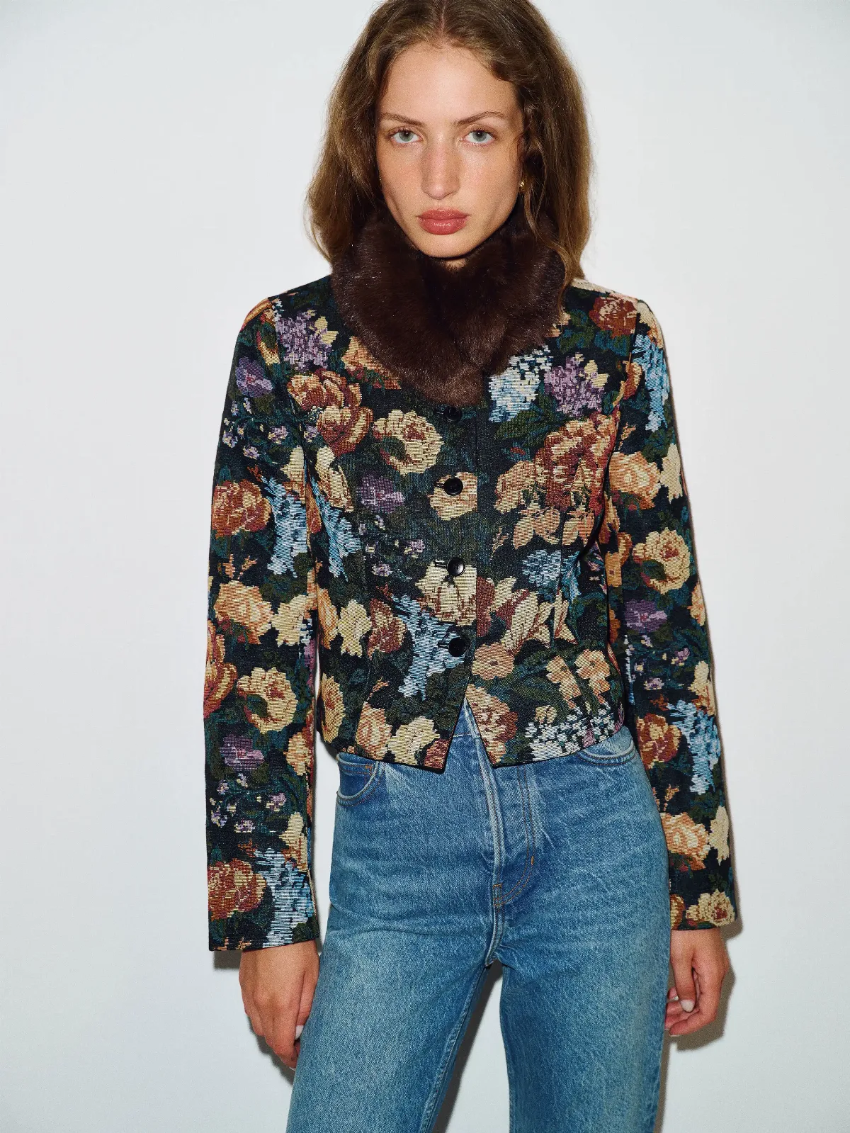 Matilda Jacket Fur by Reformation