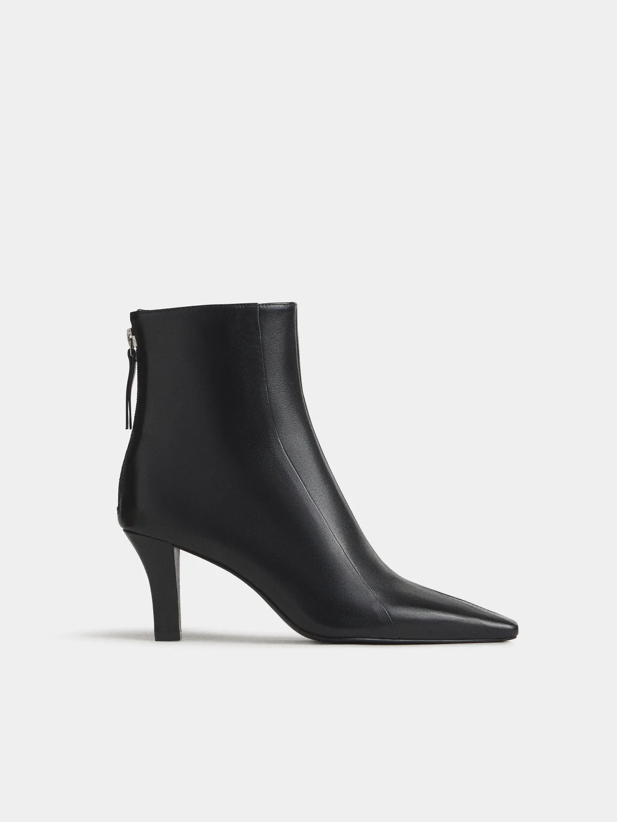 Jeanne Ankle Boot Leather Snake by Reformation