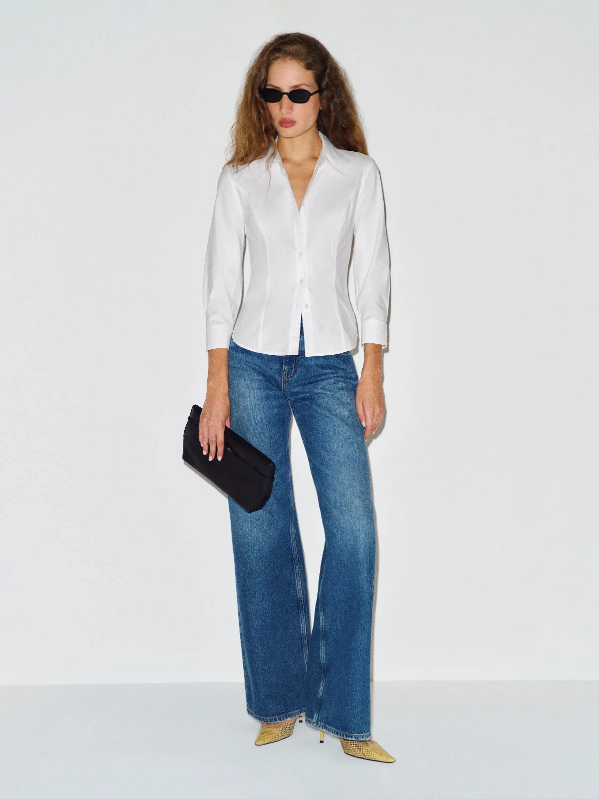 Katherine Poplin Shirt by Reformation