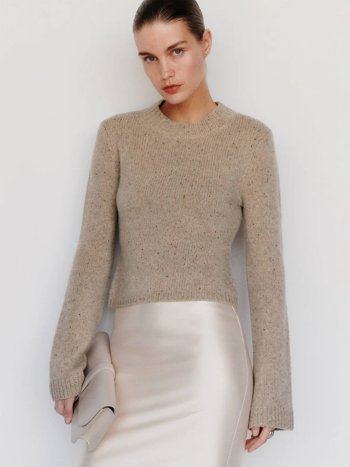 Ashley Regenerative Wool Crew Sweater by Reformation
