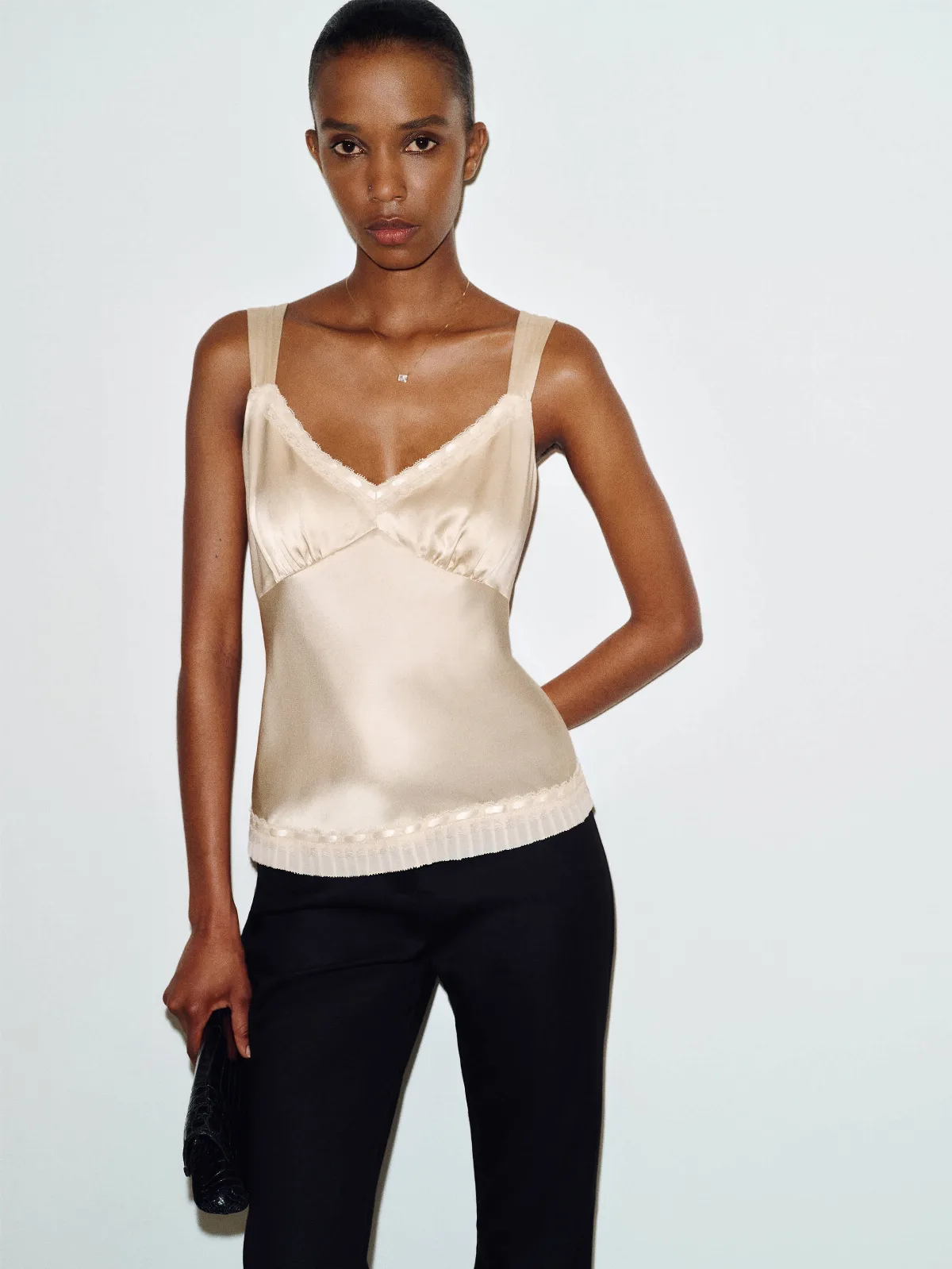 Salome Silk Top by Reformation