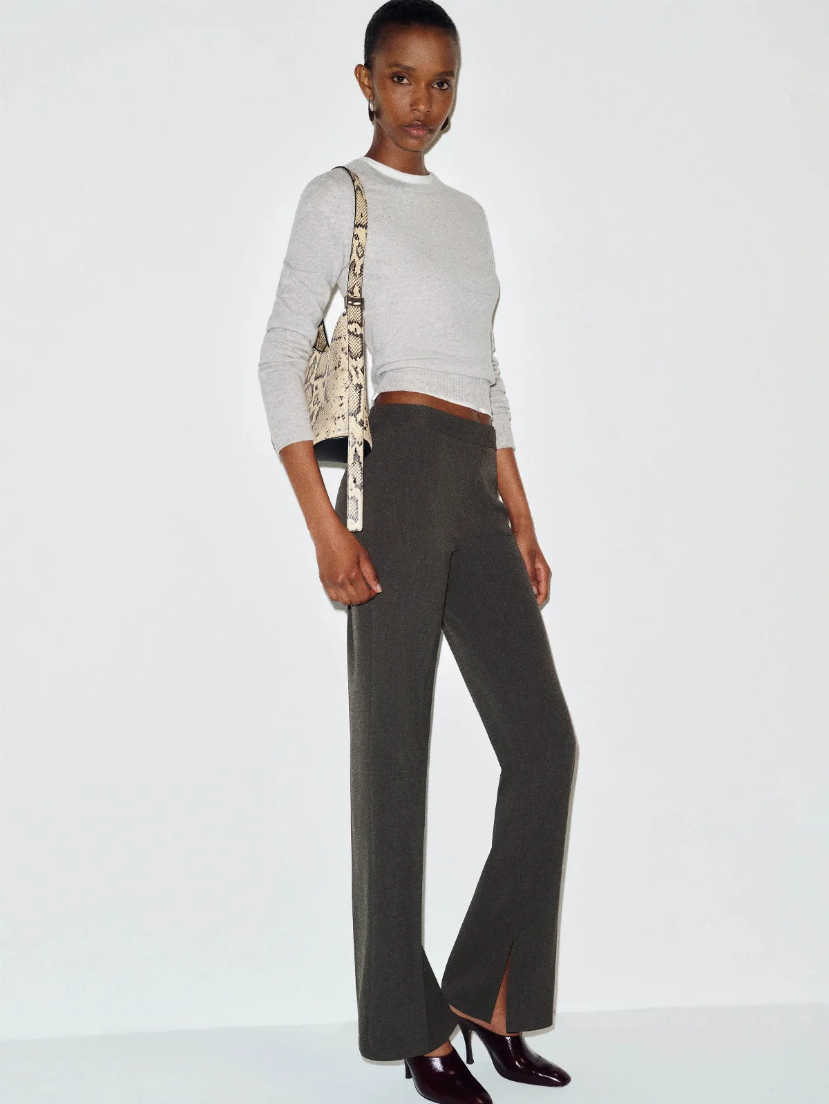 Addison Low Rise Pant Mid by Reformation