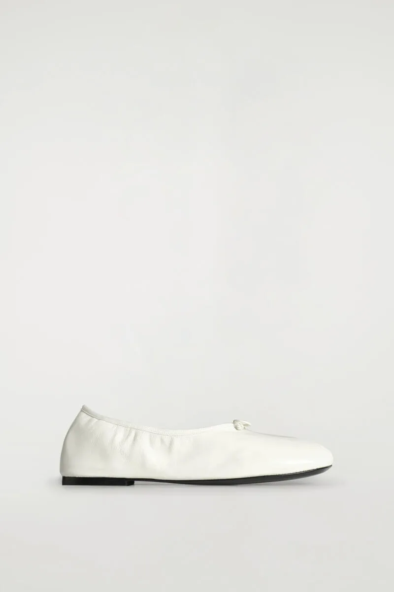 Leather Ballet Flats by COS