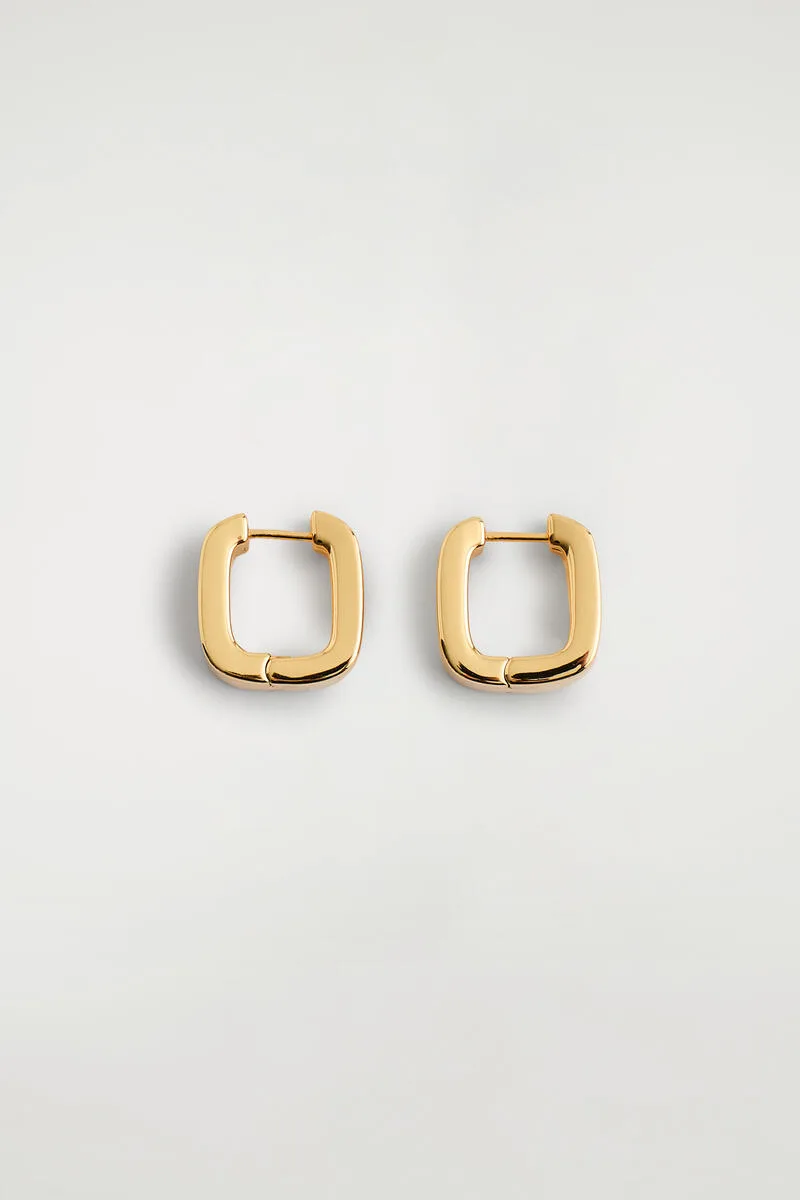 Square Hoop Earrings by COS