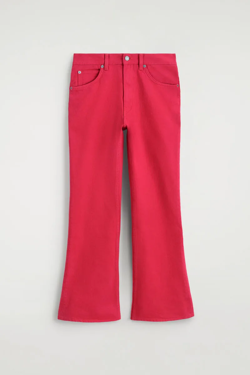 Valley Cropped Bootcut Jeans by COS