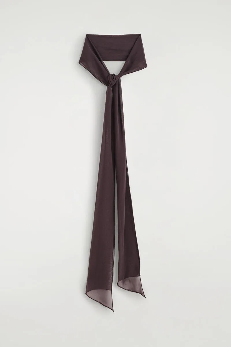 Sheer Silk Scarf by COS
