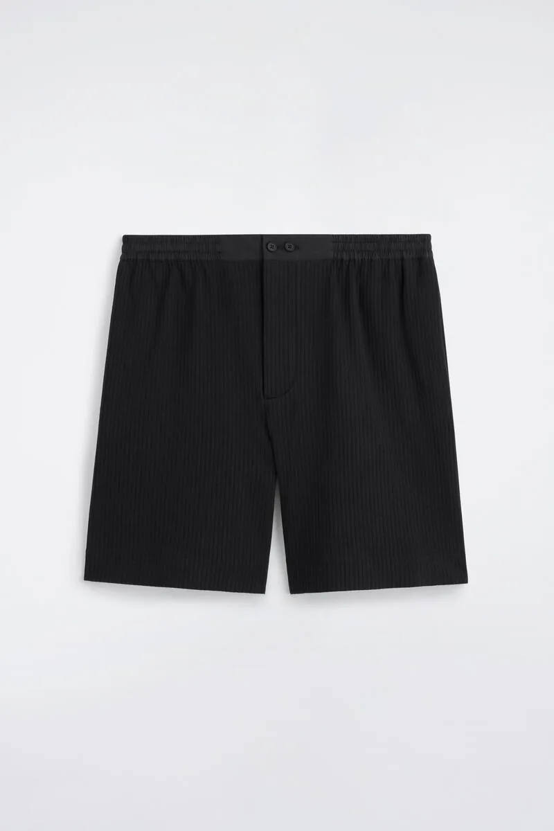 Ribbed Cotton-Jersey Shorts by COS
