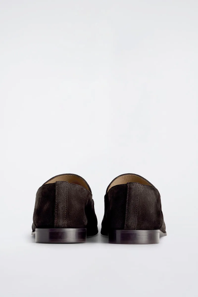 Split Suede Loafers by COS