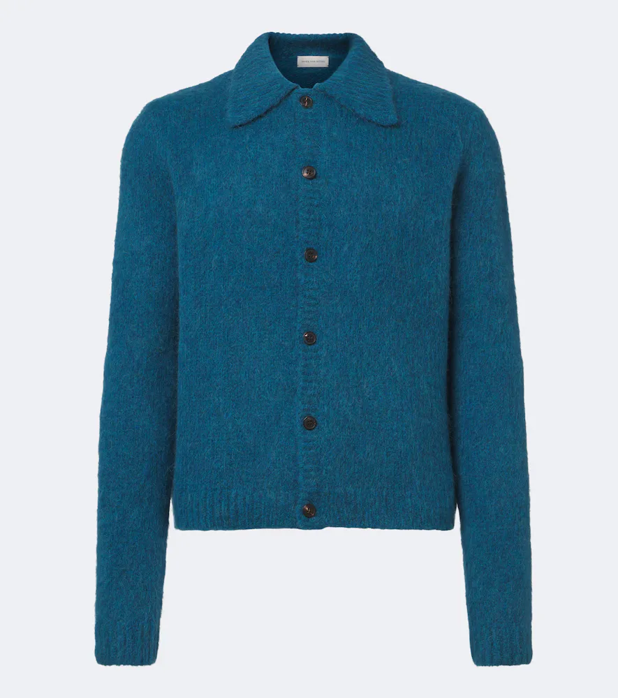 Alpaca and Wool-Blend Cardigan by Dries Van Noten