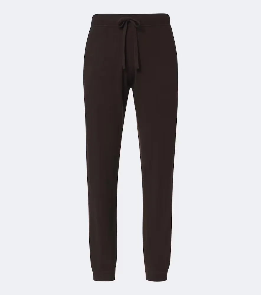 Wool and Cashmere Sweatpants by Allude