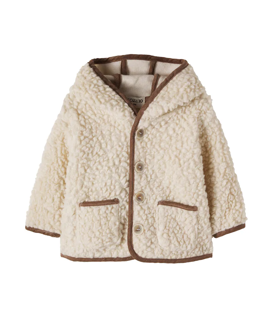 Baby Hooded Plush Jacket by Cozmo