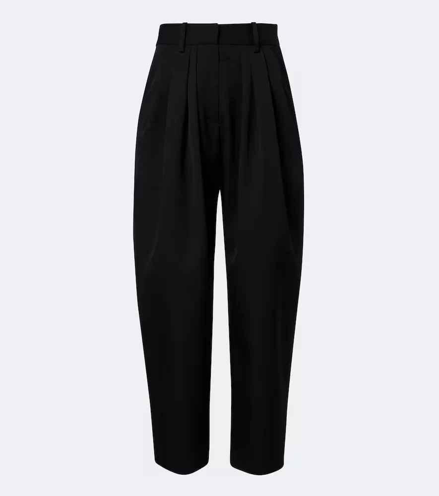 Janice Pleated Wool Pants by Isabel Marant