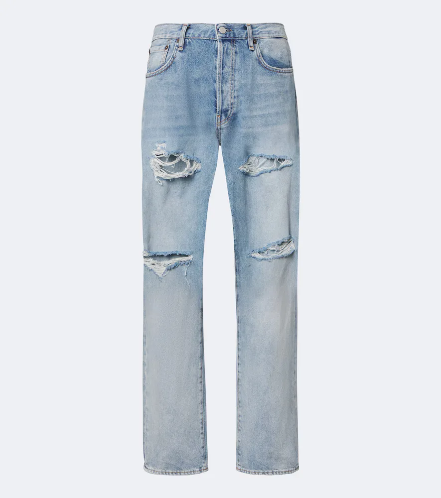 1996 Distressed Straight Jeans by Acne Studios