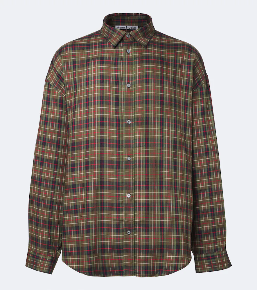 Plaid Flannel Shirt by Acne Studios