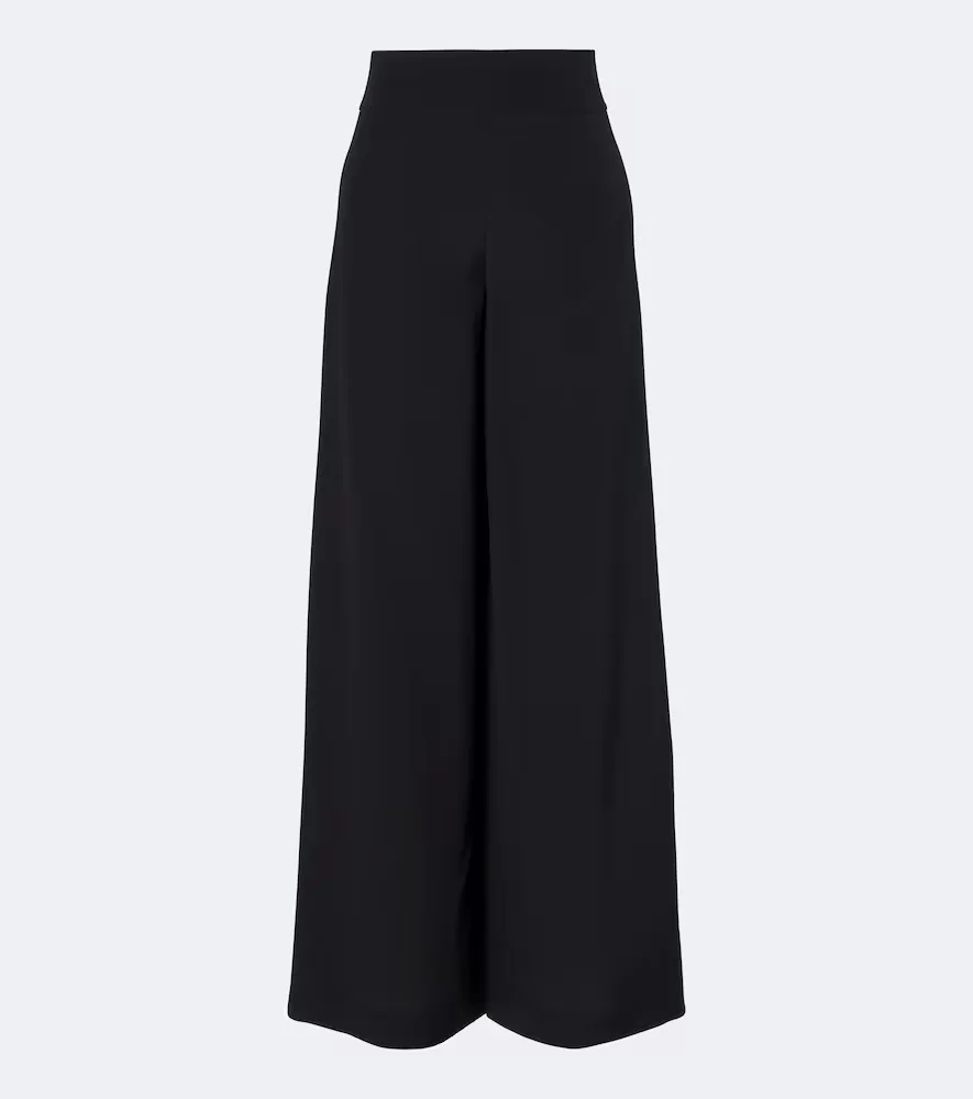 Rihani Silk Crêpe Wide-Leg Pants by Joseph
