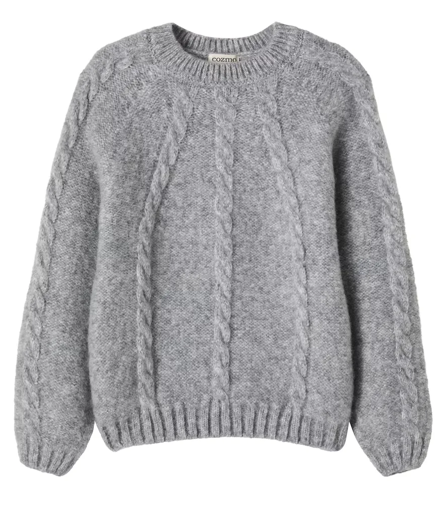 Alba Cable-Knit Sweater by Cozmo