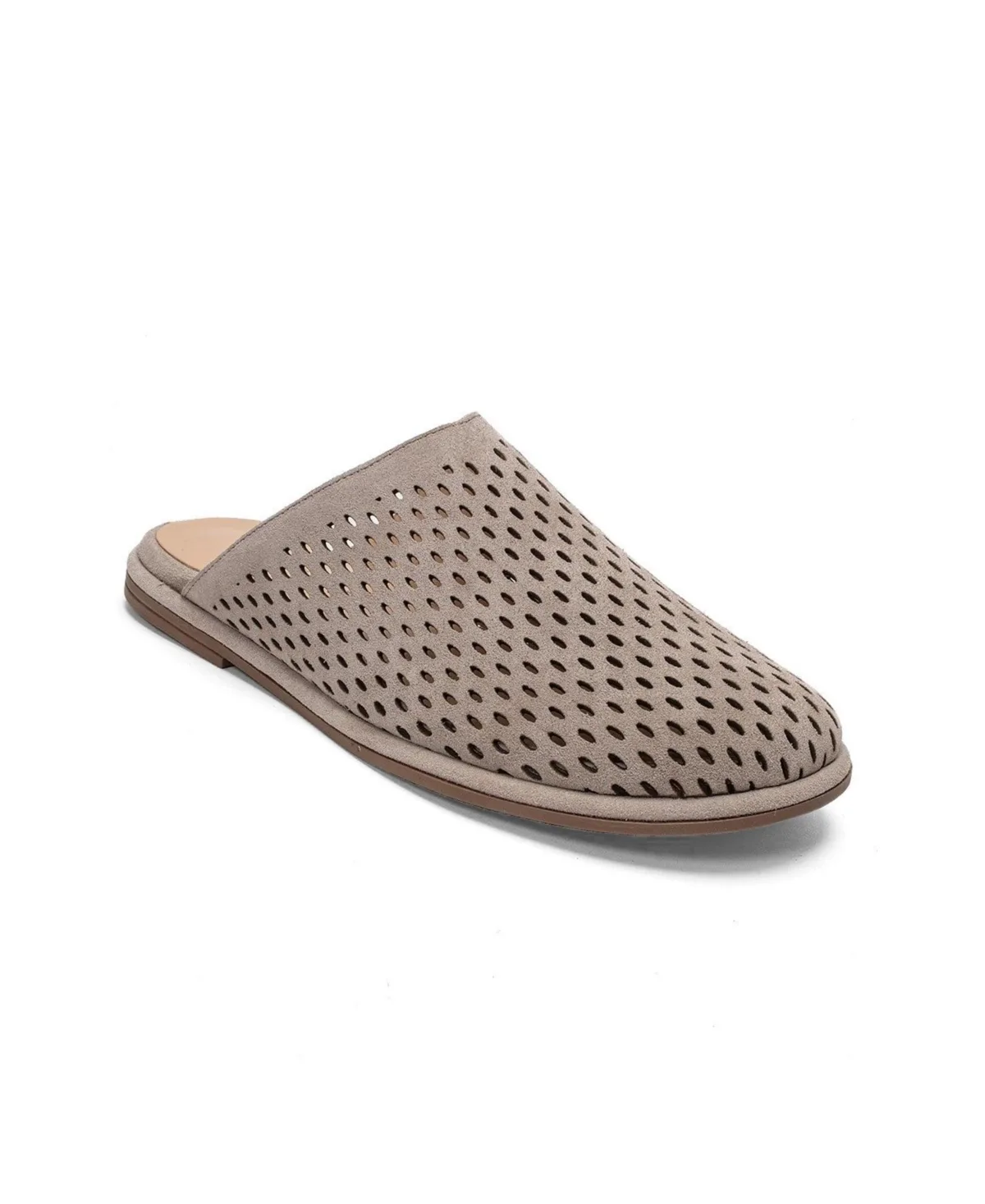 Melara Leather Slip on Mule by Forever & Always Shoes