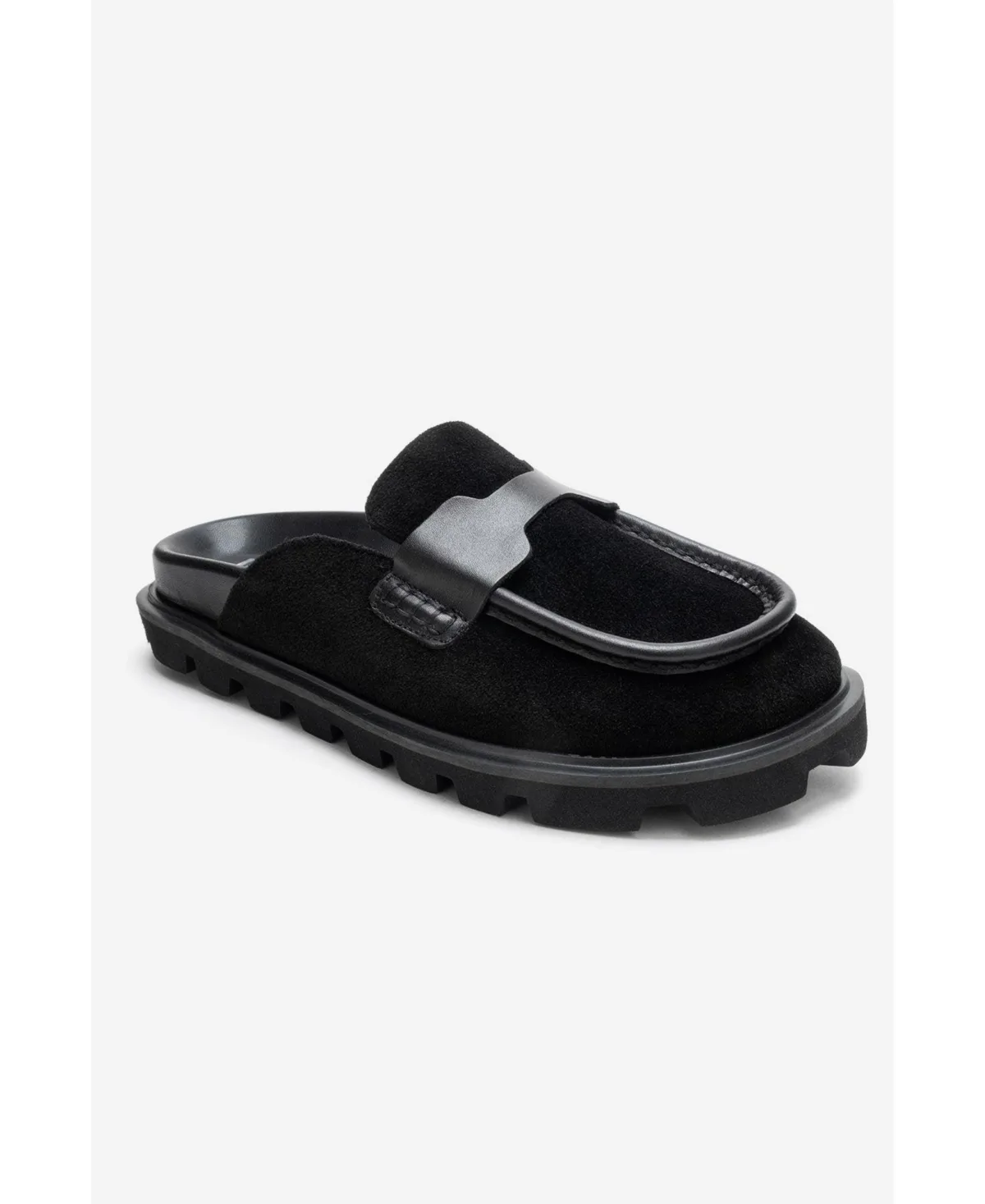 Vela Leather Slipper by Forever & Always Shoes