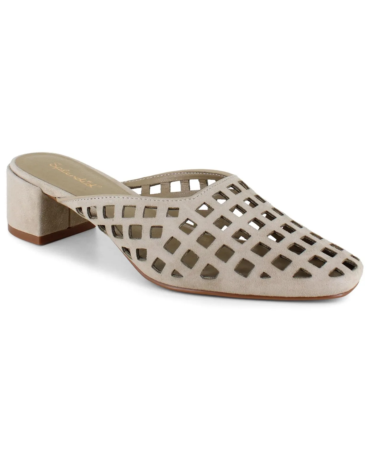 Ria Heeled Laser Cut Mule by Splendid