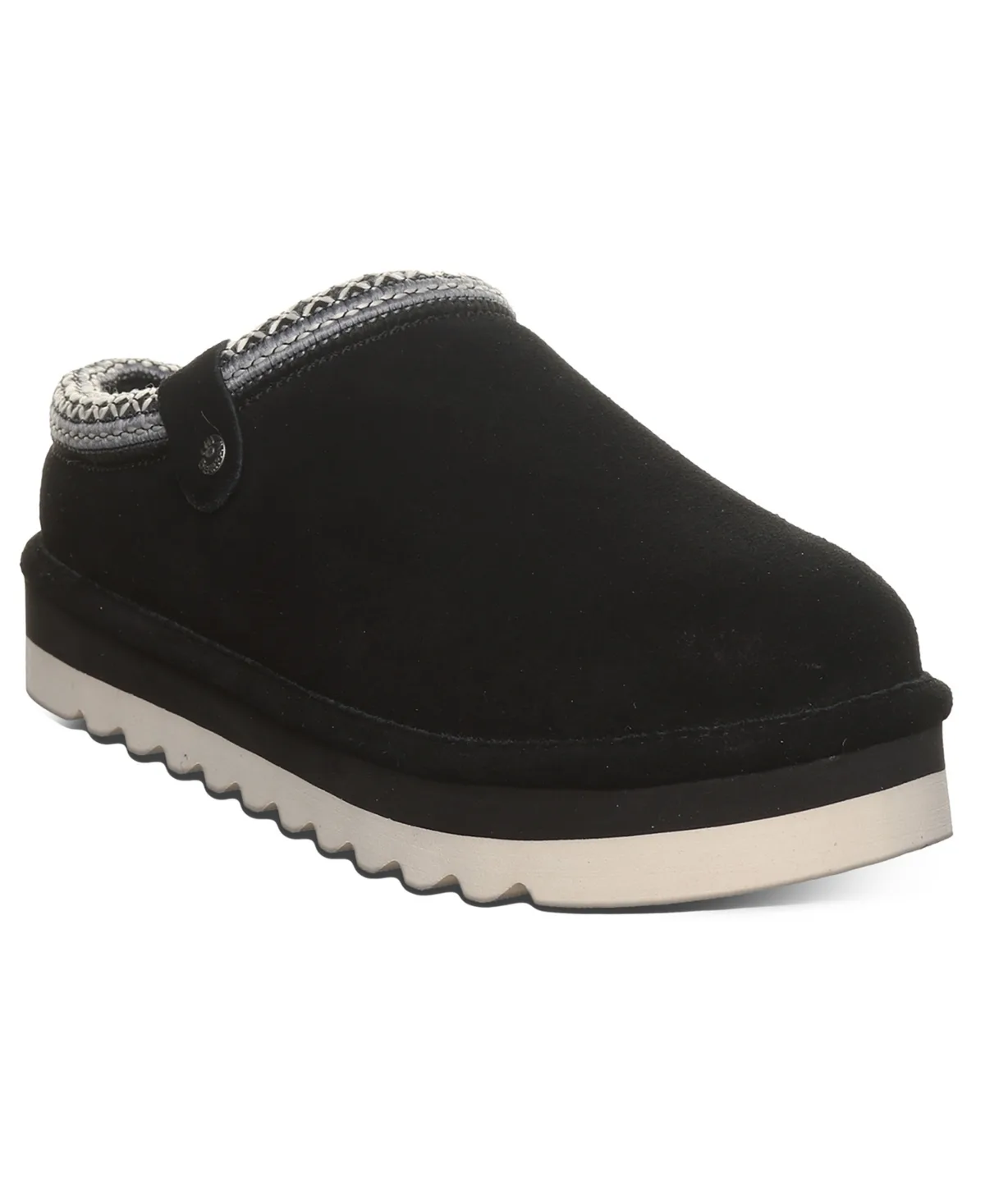 Calista Braided Trim Platform Clogs