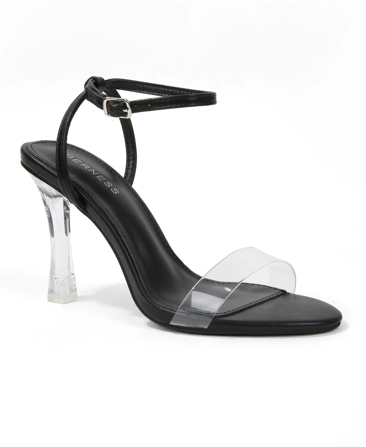 Nature Clear Strap Heel Sandals by Berness