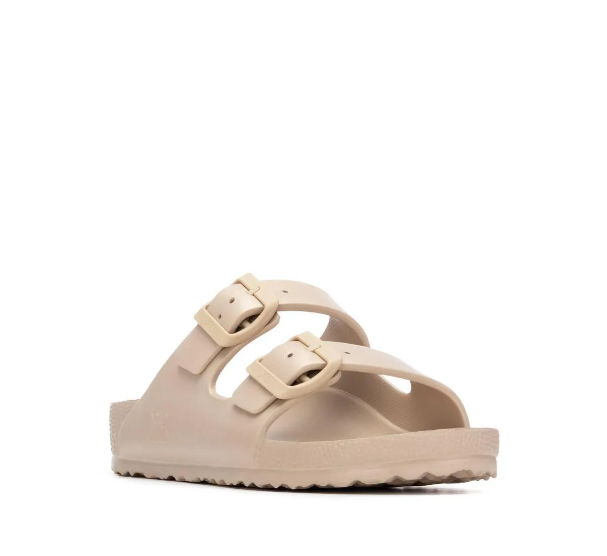 Footbed Rubber Double Strap Sandals