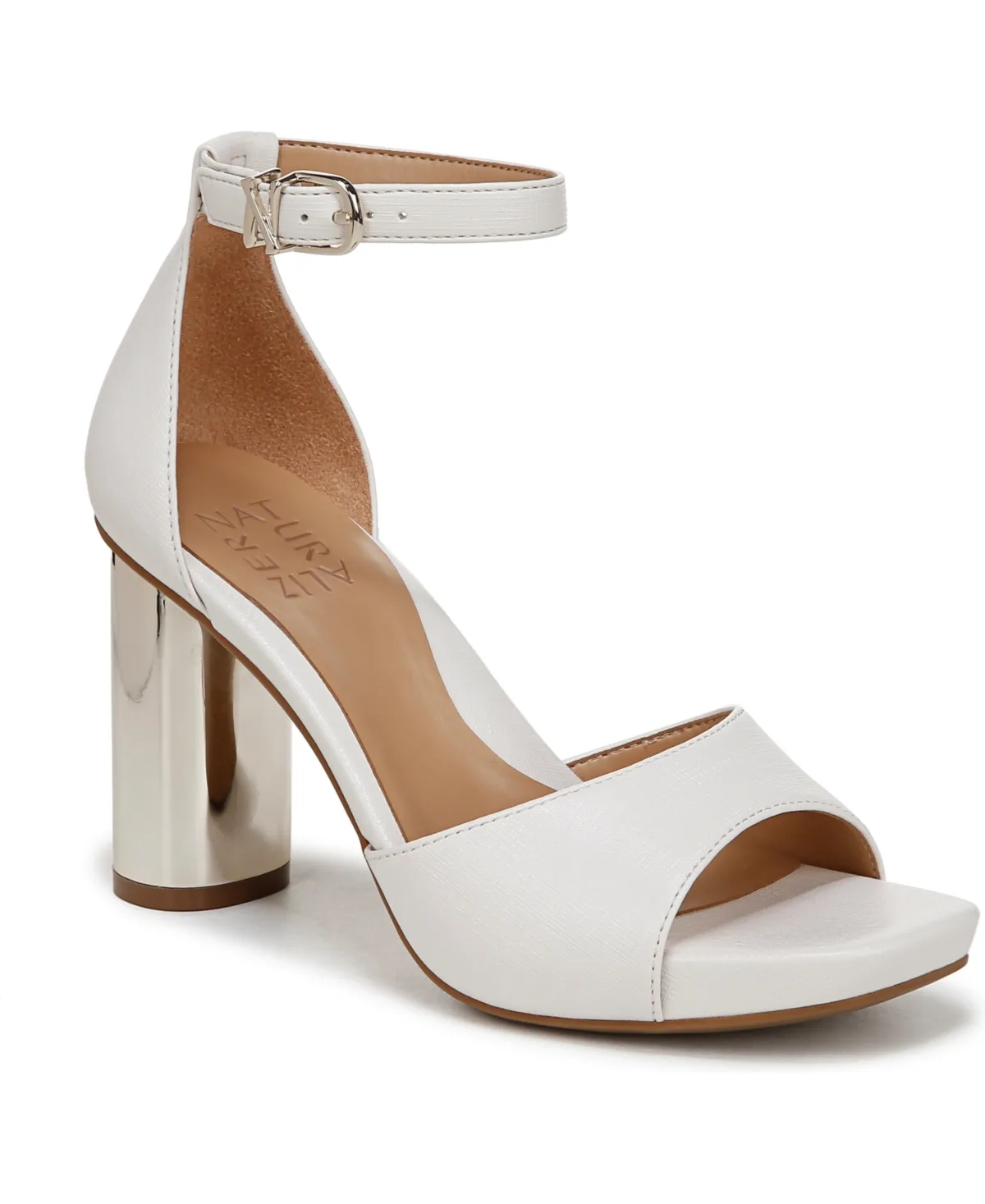 Malia Block Heel Open Square Toe Platform Sandals by Naturalizer