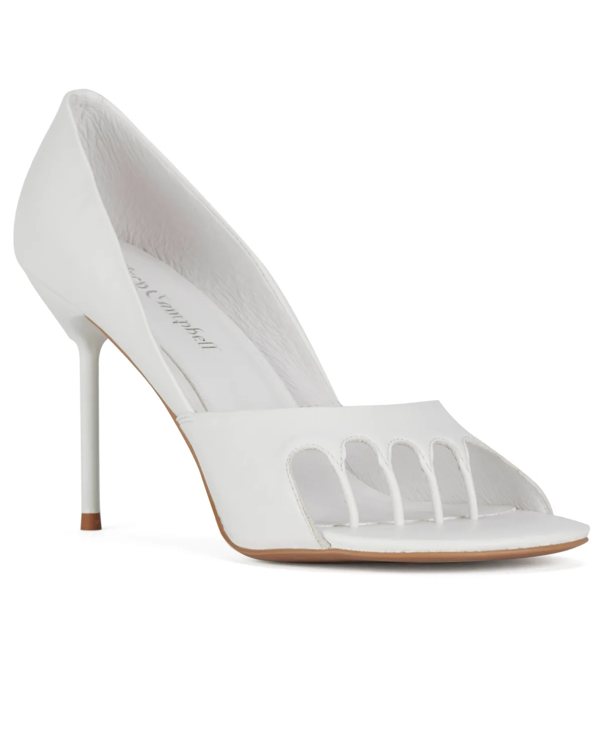 Phases Vinyl Slip-On Dress Sandals by Jeffrey Campbell