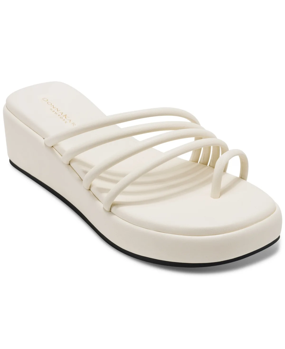 Hanalyn Strappy Wedge Sandals by Donna Karan New York