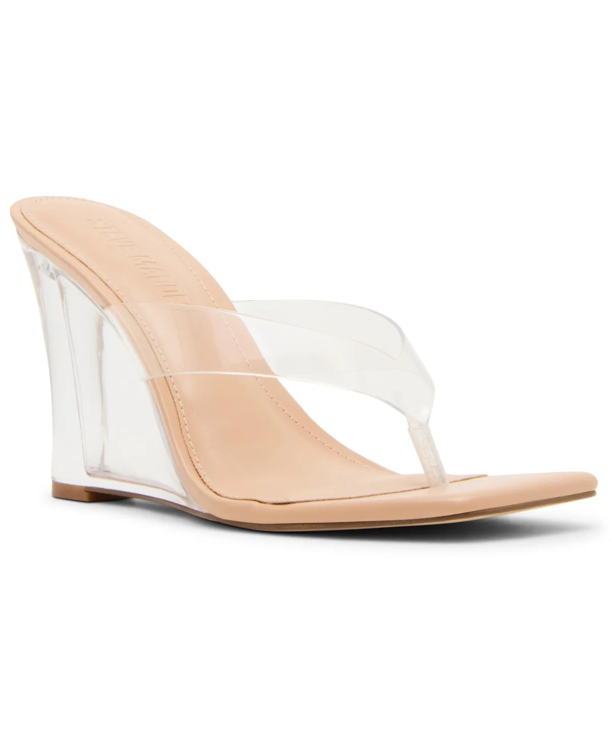 Katrine Wedge Thong Sandals by Steve Madden