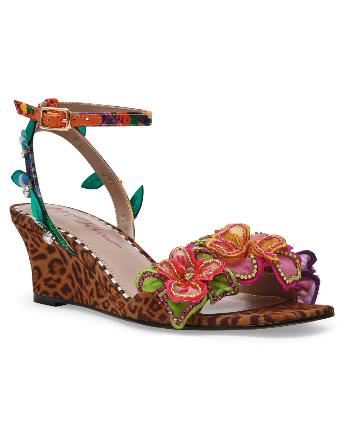 Spenser Open Toe Wedge Sandals by Betsey Johnson