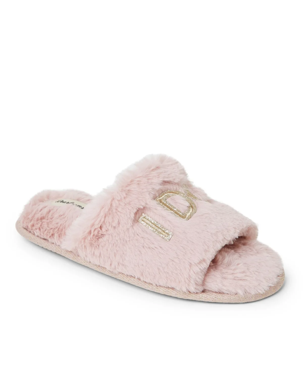 Bride and Bridesmaids Slide Slippers by Dearfoams