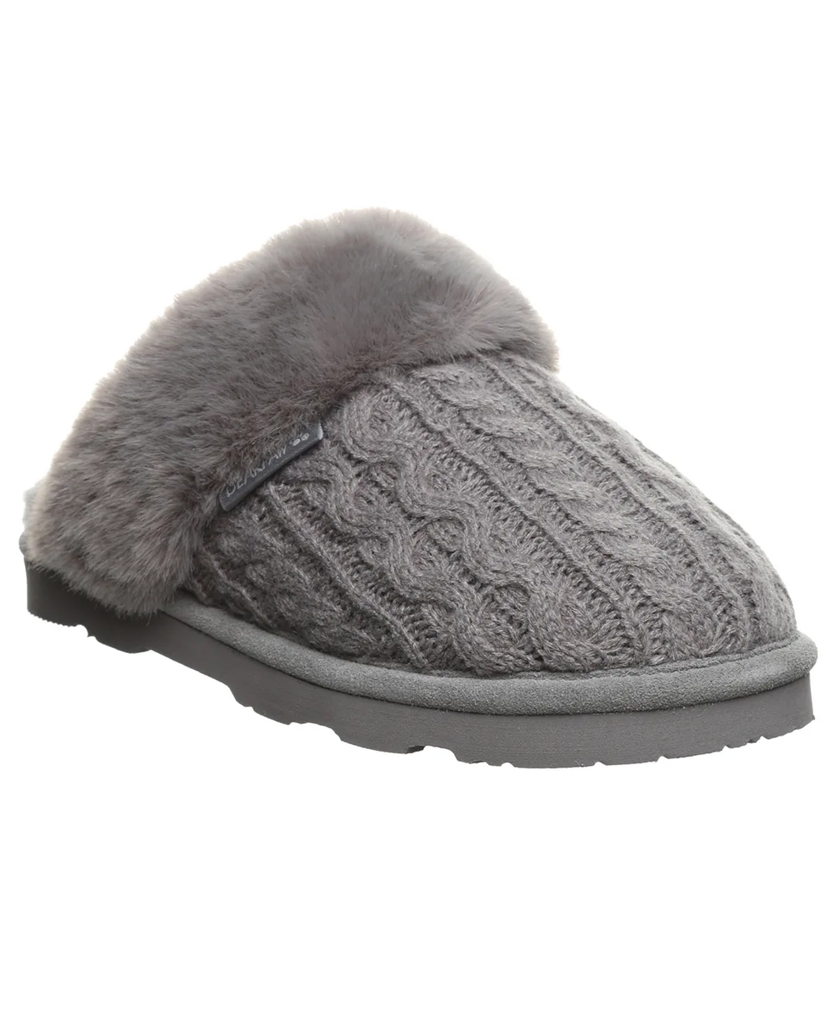 Rumie Cable Knit Slip-On Slippers by Bearpaw
