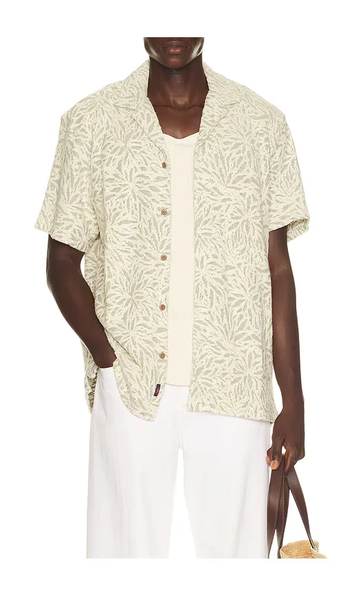 Short Sleeve Oasis Camp Shirt by Faherty