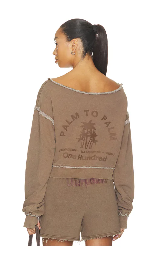 Donna Cropped Sweater by SWK