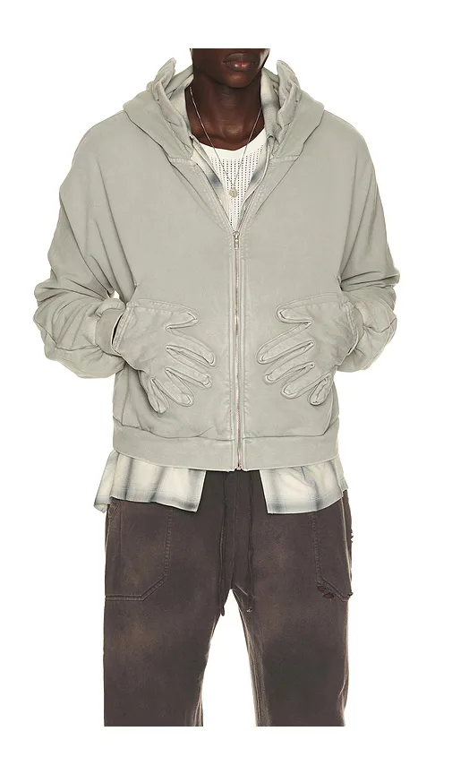 Glove Zip Up Hoodie by Advisry