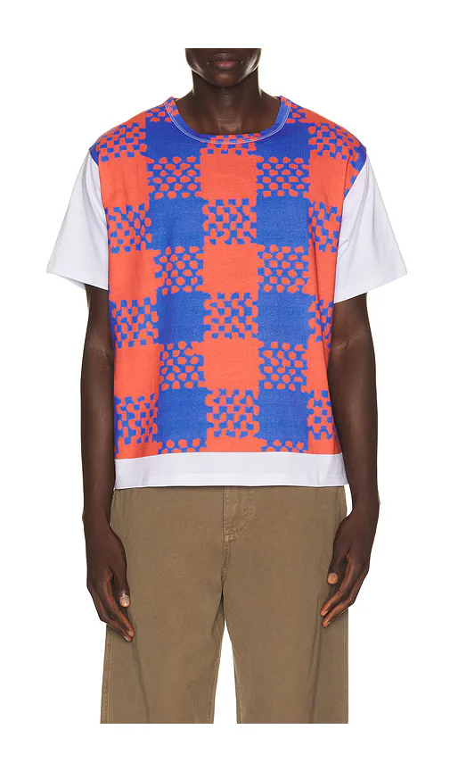 Shepards Check T-Shirt by Advisry