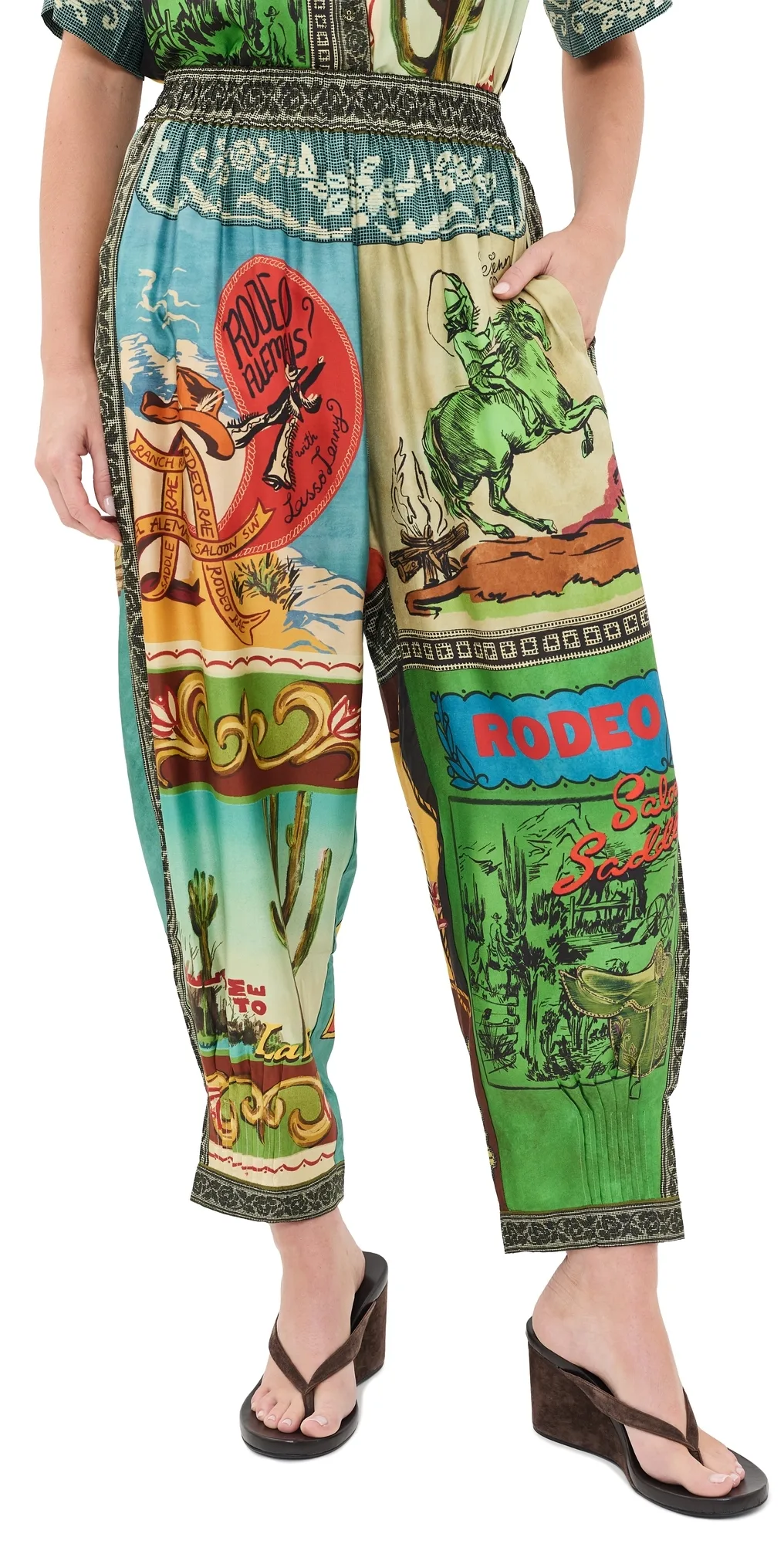 Ace Tapered Silk Pants by ALÉMAIS