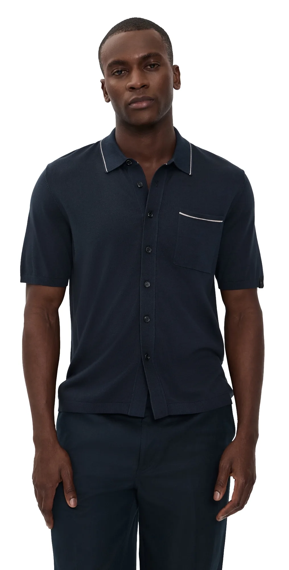 Conrad Silk Blend Dalton Shirt by rag & bone