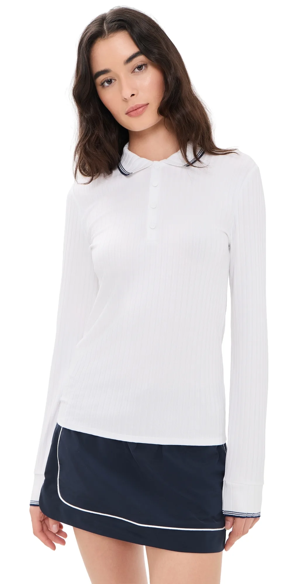 Ribbed Polo Shirt by RLX Ralph Lauren