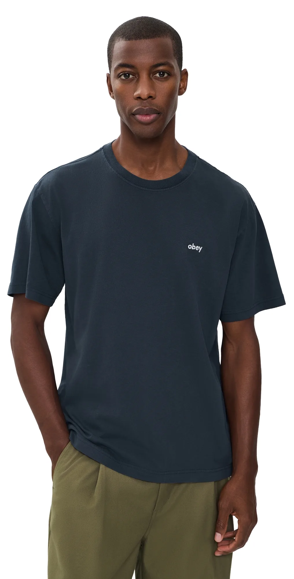 Lowercase Short Sleeve Pigment Tee by Obey