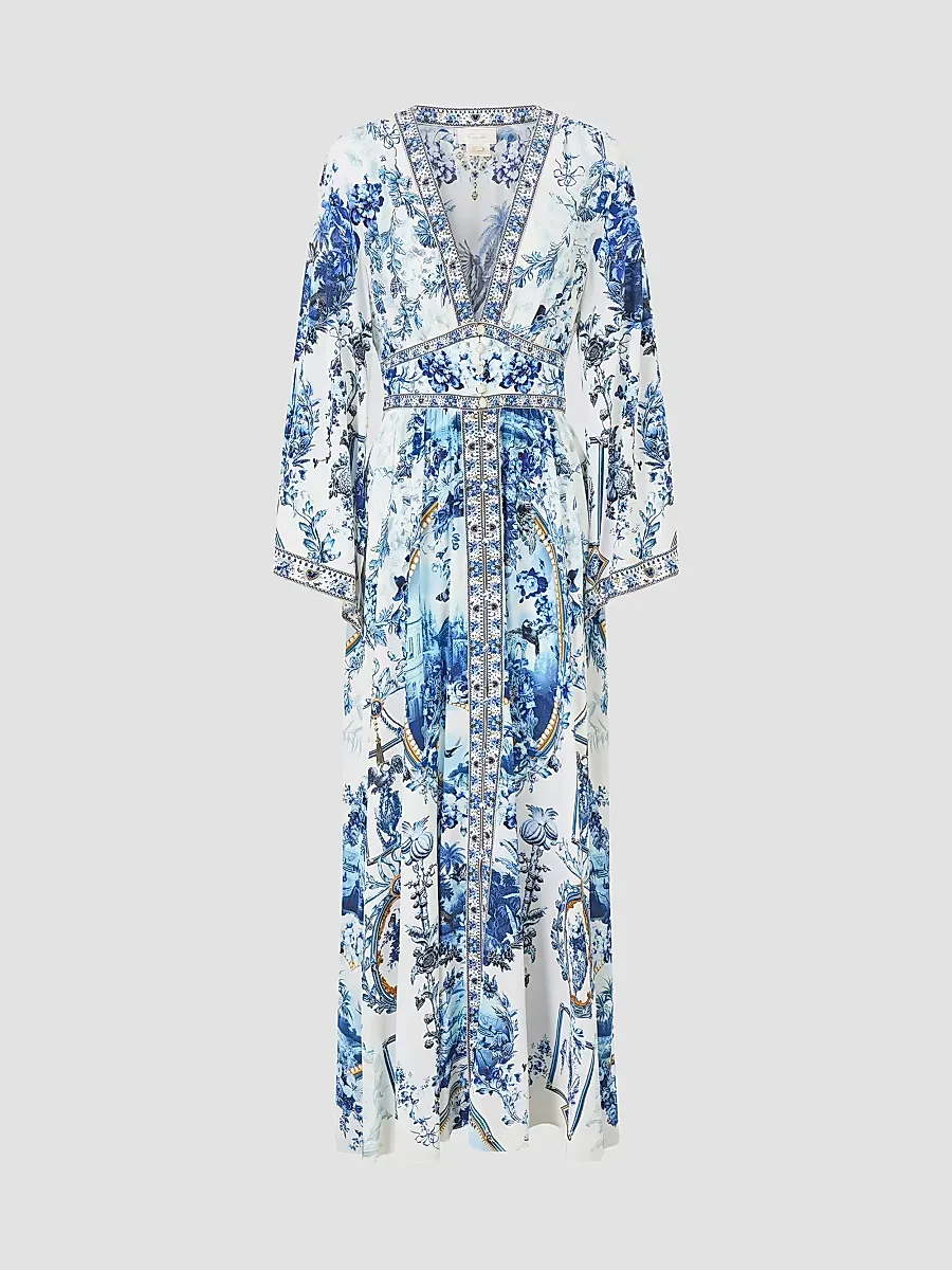 Floral Empire Maxi Dress by Camilla
